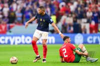 FUSSBALL WM 2022 Halbfinale Frankreich - Marokko