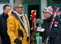 Ski Alpin WM 2013: Schauspieler Kevin Costner (USA)