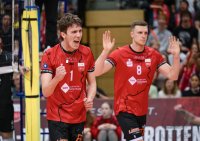 Volleyball 2. Bundesliga 25/26 Playoff Halbfinal Hinspiel, TV Rottenburg - FC Schuettorf 09