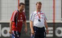 Fussball 1. Bundesliga: Training beim FC Bayern Muenchen