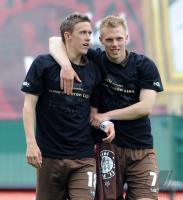 FUSSBALL, 2. BUNDESLIGA, 34. Spieltag: St. Pauli - Paderborn