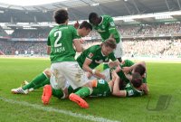 Fussball, 1. Bundesliga  Saison 2013/2014: SV Werder Bremen - 1899 Hoffenhein