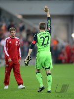 Fussball 1. Bundesliga, Saison 2011/2012:  Torwart Hans Joerg Butt (FC Bayern Muenchen)