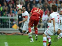 Fussball 1. Bundesliga, Saison 2011/2012:  FC Bayern Muenchen - VfB Stuttgart