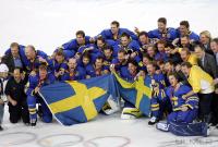 Olympische Spiele 2006 Turin - Eishockey Finale FIN-SWE