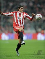 Fussball DFB Pokal 10/11 : Mario Gomez (FC Bayern Muenchen)