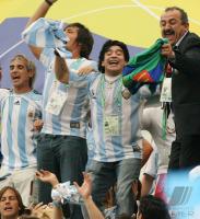 Fussball WM 2006: Argentinien - Serbien/Montenegro