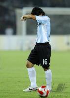 FUSSBALL  Olympia 2008   Halbfinale  Maenner   Argentinien - Brasilien