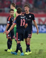 Fussball CHL 15/16 Gruppenphase: Olympiakos Piraeus  - FC Bayern Muenchen