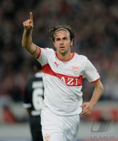 Fussball 1. Bundesliga  Saison 2011/2012 : JUBEL Martin Harnik (VfB Stuttgart)