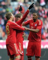 Fussball 1. Bundesliga, Saison 2011/2012:  FC Bayern Muenchen - 1. FC Kaiserslautern