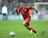 Fussball CHL  Saison 2011/2012: Franck Ribery (FC Bayern Muenchen)
