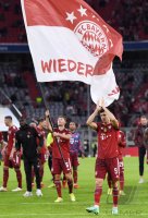 Fussball 1. Bundesliga Saison 21/22: FC Bayern Muenchen -  Hertha BSC Berlin