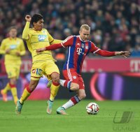Fussball 1. Bundesliga Saison 14/15: FC Bayern Muenchen - TSG 1899 Hoffenheim