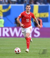 FUSSBALL WM 2018 Achtelfinale: Schweden - Schweiz