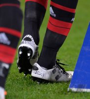 FUSSBALL SERIE A 2013/2014: FEATURE Fussballschuhe Mario Balotelli (AC Mailand)