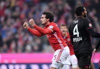 Fussball 1. Bundesliga Saison 2016/2017: FC Bayern Muenchen - Bayer 04 Leverkusen