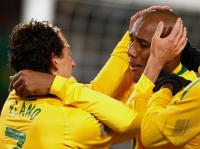 FUSSBALL WM 2010, VORRUNDE   Brasilien - Nord Korea