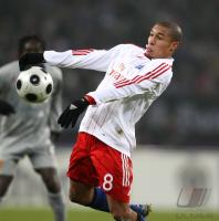 Fussball UEEA CUP: Hamburg, DE JONG Einzelaktion