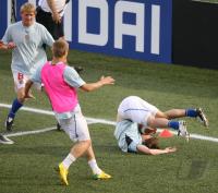 Fussball International  U 20 WM Training  Kunstrasen