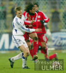 FUSSBALL CHL FC Bayern Mnchen - Anderlecht, Zweikampf