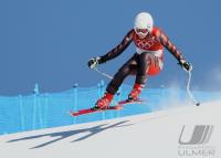 Olympische Spiele 2006 Turin  Abfahrt Damen