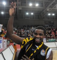 Basketball 1. Bundesliga 2011/2012:  Walter Tigers Tuebingen - New Yorker Phantoms Braunschweig