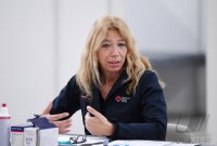 Pressekonferenz im Impfzentrum Paul Horn Arena Tuebingen