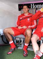 Fussball 1. Bundesliga : Enttaeuschung Mario Gomez (FCB)
