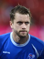 Fussball EM 2016 Quali: Kari Arnason (Island)
