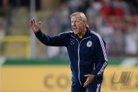 Fussball International  U 21 Laenderspiel: Trainer Horst Hrubesch (Deutschland)