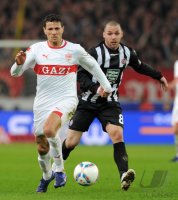 Fussball 1. Bundesliga  Saison 11/12: VfB Stuttgart - 1. FC Kaiserslautern)