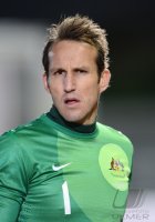 FUSSBALL INTERNATIONAL: Torwart Mark SCHWARZER (Australien)