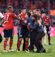 Fussball 1. Bundesliga Saison 18/19: FC Bayern Muenchen - TSG 1899 Hoffenheim