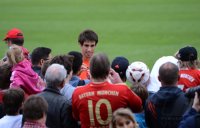 Fussball 1. Bundesliga :  Training beim FC Bayern Muenchen