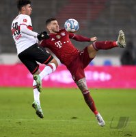 Fussball 1. Bundesliga Saison 21/22: VfB Stuttgart - FC Bayern Muenchen