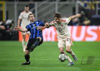 FUSSBALL CHAMPIONS LEAGUE SAISON 24/25
Viertelfinal Rueckspiel, Inter Mailand - FC Bayern Muenchen