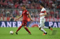 Fussball 1. Bundesliga Saison 15/16: FC Bayern Muenchen - VfB Stuttgart