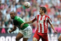 Fussball 1. Bundesliga &Atilde;Saison 2010/2011: FC Bayern Muenchen - Werder Bremen