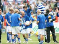 Fussball, 2. Bundesliga: Duisburg - Essen