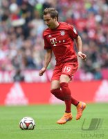 Fussball 1. Bundesliga Saison 14/15: Mario Goetze (FC Bayern Muenchen)