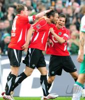 FUSSBALL 1. BUNDESLIGA: Hannover - Bremen