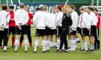 Fussball  WM 2006: Training Deutschland