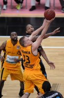 Basketball 1. Bundesliga 2012/2013 Testspiel:  Walter Tigers Tuebingen - BG Karlsruhe