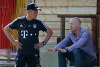 Fussball 1. Bundesliga :  Training beim FC Bayern Muenchen