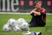 Fussball 1. Bundesliga: Training beim FC Bayern Muenchen