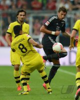 Fussball 1. Bundesliga, Supercup: FC Bayern Muenchen - Borussia Dortmund