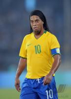 FUSSBALL  Olympia 2008  Halbfinale Maenner Argentinien - Brasilien