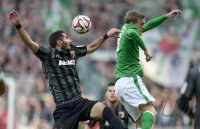 Fussball, 1. Bundesliga  Saison 2014/2015: Werder Bremen - FC Augsburg
