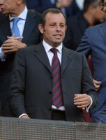 FUSSBALL International 2013/2014: Barca Praesident Sandro Rosell